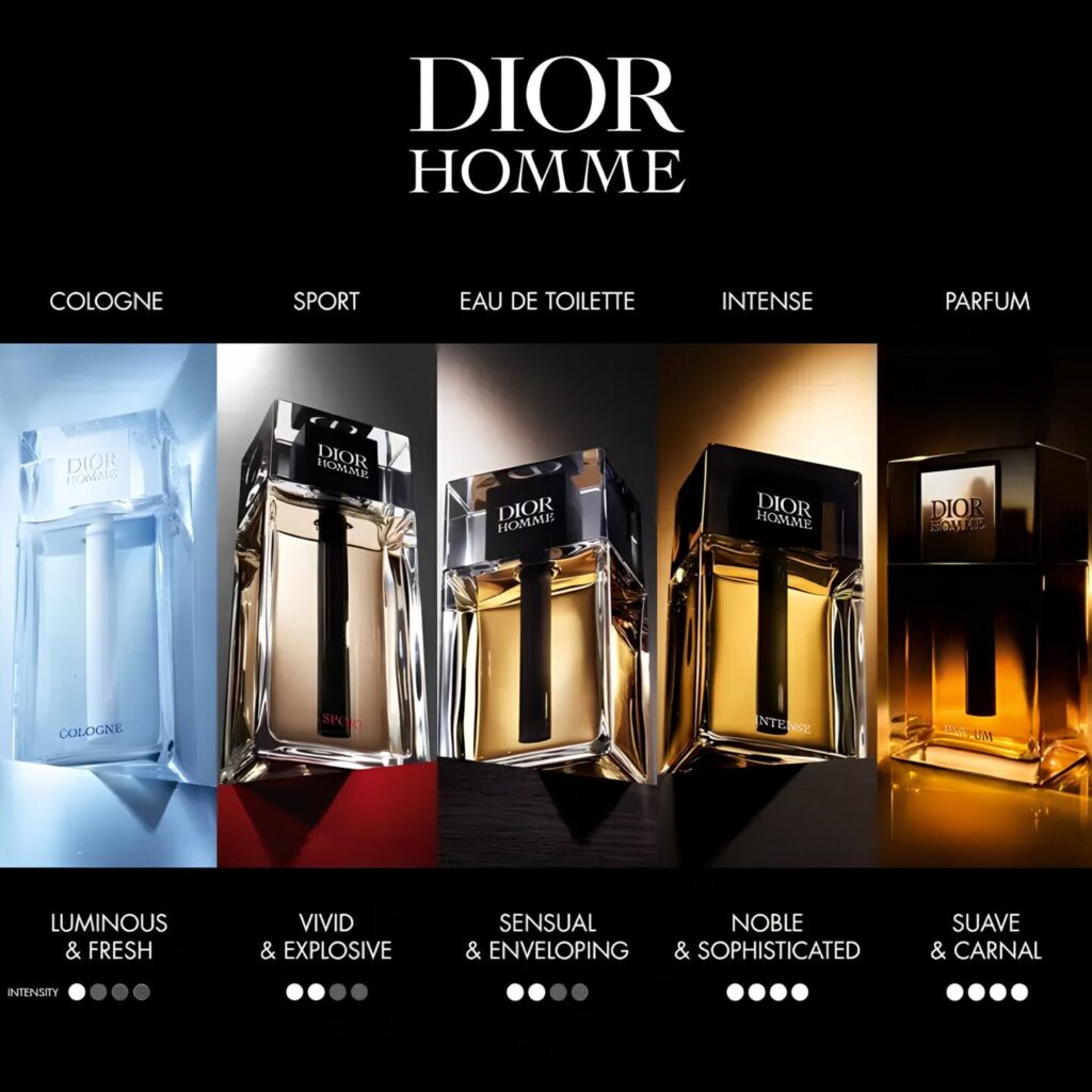 Linha Dior Homme