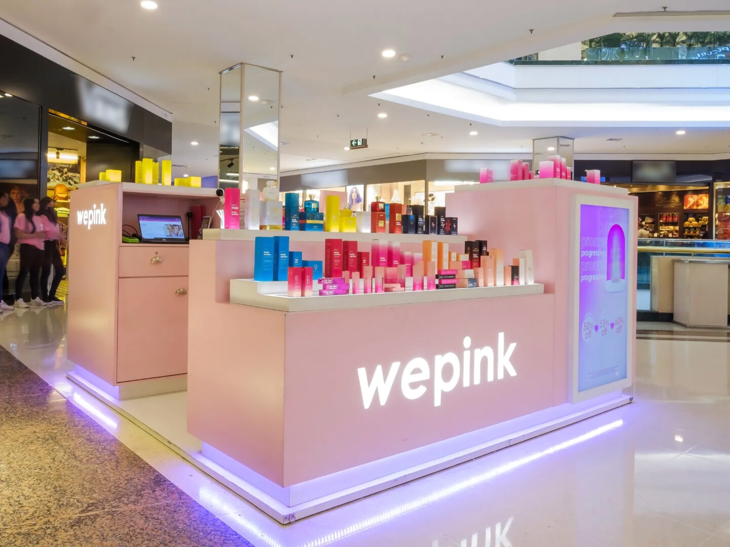 perfumes mais vendidos da WePink