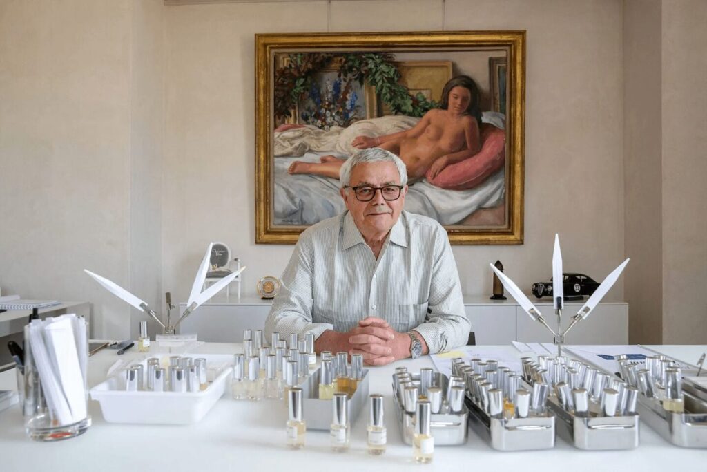 François Demachy perfumista Dior criador Sauvage laboratório