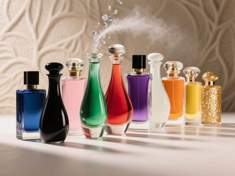 A Psicologia das Cores nos Frascos de Perfume