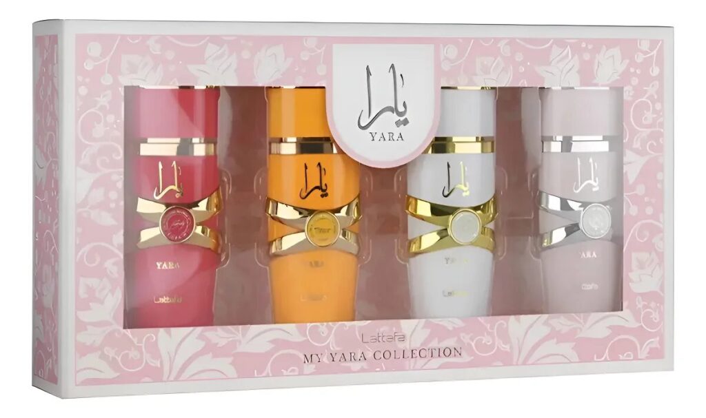 Kit Perfume Lattafa Yara Collection 4×25ml