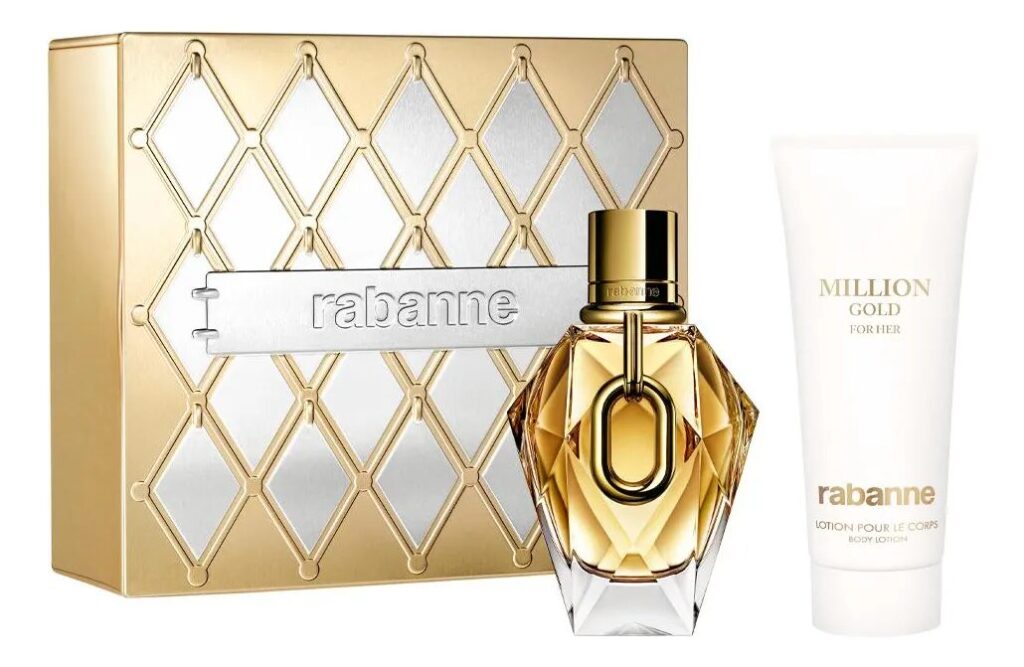 Rabanne Million Gold Edp 90ml + Creme 100ml