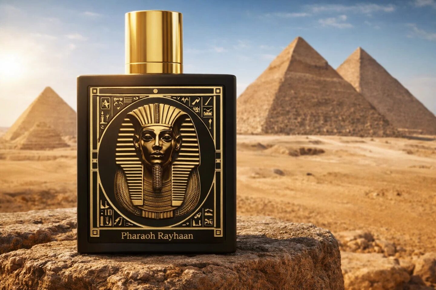 novo perfume árabe: Pharaoh Rayhaan