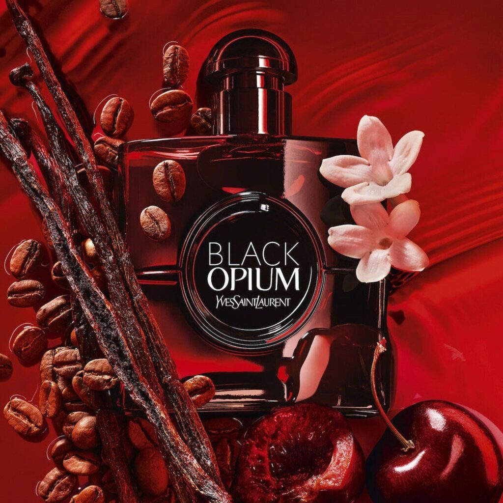 Black Opium Over Red Yves Saint Laurent